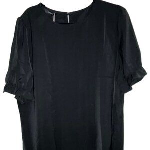 Dokotoo Women's Black Short Sleeve Shirt Size 2XL